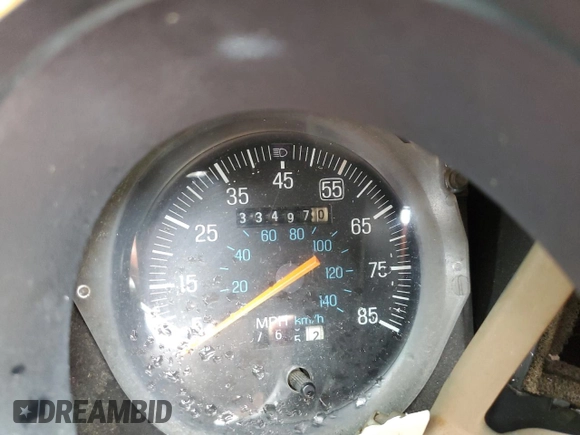 1987 Ford Ranger with VIN 1FTBR10T7HUC19721, listed as a Copart auction lot 83959854 with 33,497 mi miles and Salvage Title. Bid and sale history available at DreamBid. Image 9.