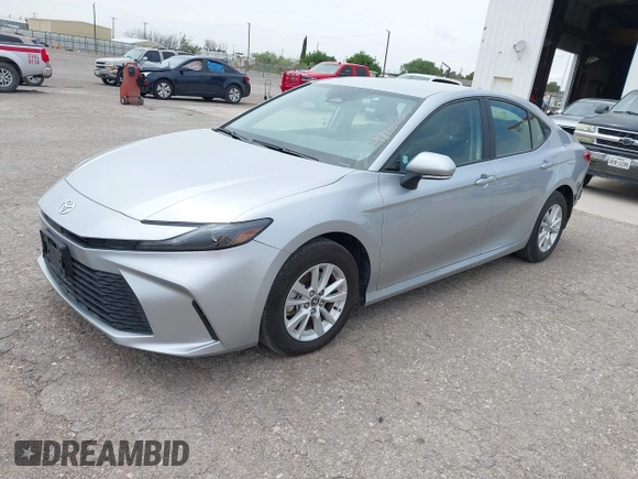 2025 Toyota Camry LE with VIN 4T1DAACK8SU512341, listed as a IAAI auction lot 42210426 with 14,276 mi miles and . Bid and sale history available at DreamBid. Image 17.