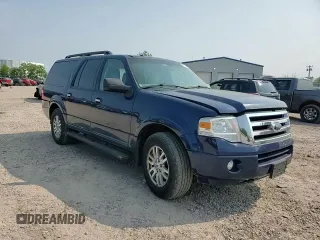 2011 Ford Expedition Max XLT with VIN 1FMJK1J56BEF30053, listed as a Copart auction lot 59541665 with 184,885 mi miles and Salvage title. Bid and sale history available at DreamBid. Image 14.