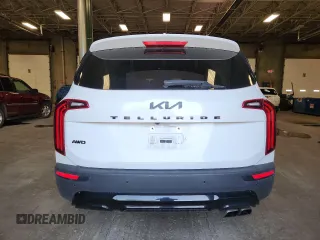 2022 Kia Telluride EX with VIN 5XYP3DHC3NG292384, listed as a Copart auction lot 59927785 with 49,105 mi miles and Salvage title. Bid and sale history available at DreamBid. Image 6.