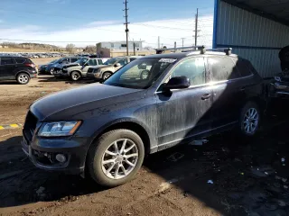 2011 Audi Q5 Premium with VIN WA1CFAFPXBA010158, listed as a Copart auction lot 42733505 with 115,880 mi miles and Salvage title. Bid and sale history available at DreamBid. Image 1.