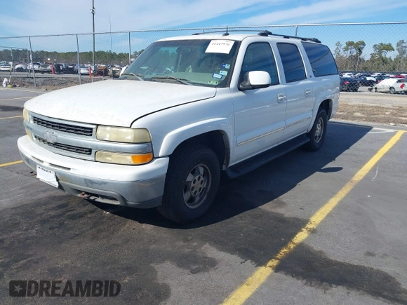 2002 Chevrolet Suburban LS z VIN 3GNEC16Z82G322514, wystawiony jako IAAI lot #41447976 z przebiegiem 224 486 mil mil oraz . Historia ofert i sprzedaży dostępna na DreamBid. Obrazek 2.
