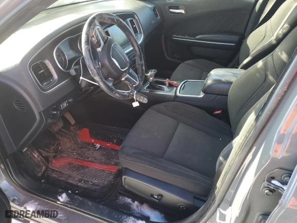 2017 Dodge Charger SXT with VIN 2C3CDXJG7HH653166, listed as a Copart auction lot 45745245 with 190,257 mi miles and Salvage Title. Bid and sale history available at carsss.com. Image 7.