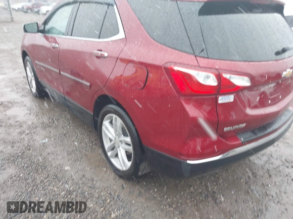 2018 Chevrolet Equinox Premier with VIN 2GNAXVEVXJ6115268, listed as a IAAI auction lot 40881577 with 61,910 mi miles and . Bid and sale history available at DreamBid. Image 22.