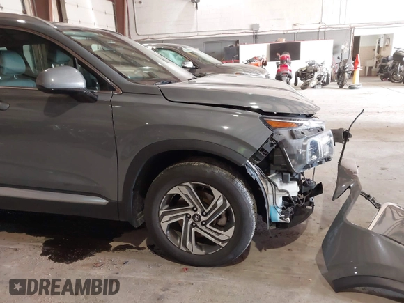 2022 Hyundai Santa Fe SEL with VIN 5NMS2DAJ5NH433161, listed as a IAAI auction lot 40953138 with 85,992 mi miles. Bid and sale history available at carsss.com. Image 18.