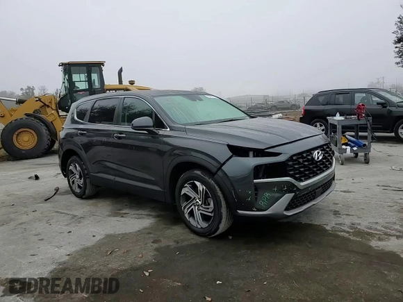 2021 Hyundai Santa Fe SE with VIN 5NMS14AJ8MH366606, listed as a Copart auction lot 43437755 with 53,109 mi miles and Salvage Title. Bid and sale history available at carsss.com. Image 11.