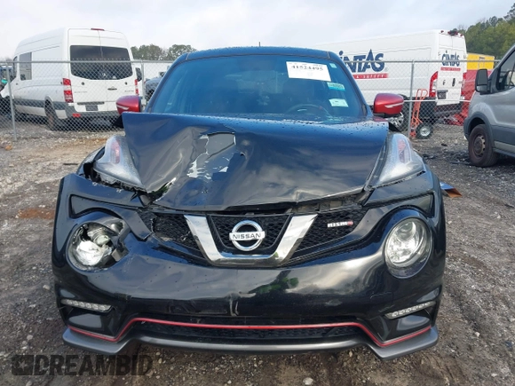 2015 Nissan Juke SV with VIN JN8AF5MV7FT554864, listed as a IAAI auction lot 41524495 with 159,075 mi miles. Bid and sale history available at carsss.com. Image 12.
