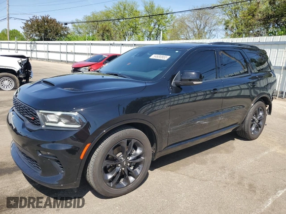 2023 Dodge Durango R/T Plus with VIN 1C4SDJCT3PC695981, listed as a Copart auction lot 54688865 with 30,352 mi miles and Salvage title. Bid and sale history available at DreamBid. Image 1.
