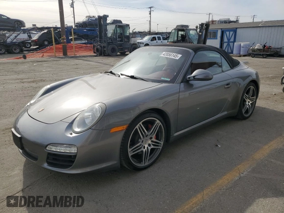 2011 Porsche 911 Carrera S with VIN WP0CB2A95BS755250, listed as a Copart auction lot 42056145 with 53,048 mi miles and Salvage Title. Bid and sale history available at DreamBid. Image 1.
