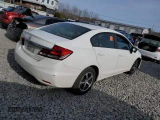 2015 Honda Civic Sedan SE with VIN 19XFB2F78FE290105, listed as a Copart auction lot 48564905 with 0 mi miles and Clean Title. Bid and sale history available at carsss.com. Image 3.