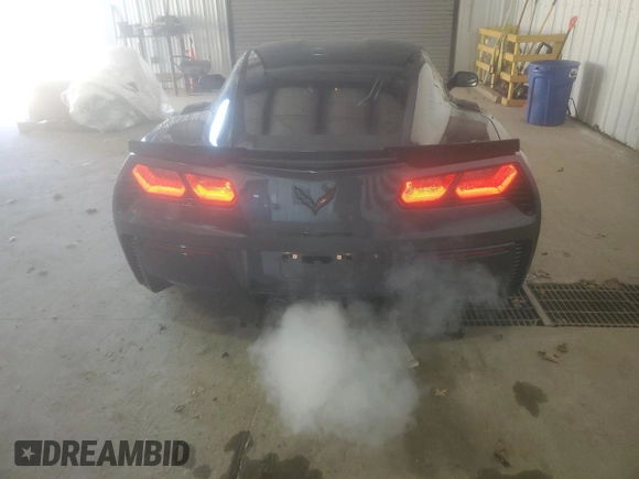 2018 Chevrolet Corvette Grand Sport 2LT with VIN 1G1YX2D7XJ5103876, listed as a Copart auction lot 88279695 with 0 mi miles and Non Repairable. Bid and sale history available at carsss.com. Image 6.