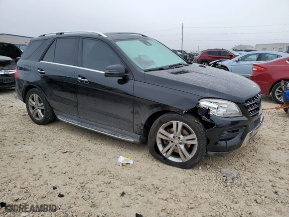 2014 Mercedes-Benz M-Class ML 350 with VIN 4JGDA5JB5EA361166, listed as a Copart auction lot 84973944 with NaN miles and Salvage Title. Bid and sale history available at carsss.com. Image 4.