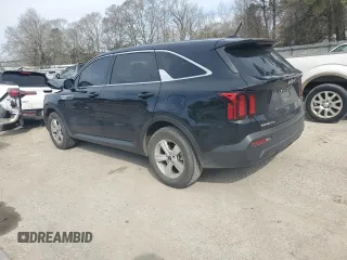 2023 Kia Sorento LX with VIN 5XYRG4LC7PG197740, listed as a Copart auction lot 48321105 with 91,714 mi miles and Salvage Title. Bid and sale history available at carsss.com. Image 2.