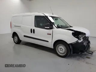 2022 Ram ProMaster City Cargo Tradesman with VIN ZFBHRFAB7N6W23585, listed as a Copart auction lot 52555425 with 35,453 mi miles and Salvage Title. Bid and sale history available at DreamBid. Image 4.