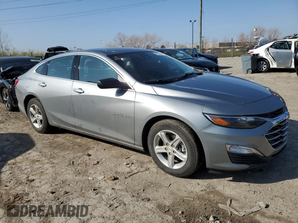 2023 Chevrolet Malibu LS with VIN 1G1ZC5STXPF156517, listed as a Copart auction lot 51373695 with 38,875 mi miles and Salvage Title. Bid and sale history available at DreamBid. Image 4.