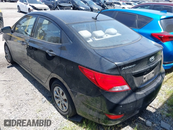 2016 Hyundai Accent SE with VIN KMHCT4AEXGU050845, listed as a IAAI auction lot 42139273 with 57,864 mi miles and . Bid and sale history available at DreamBid. Image 3.