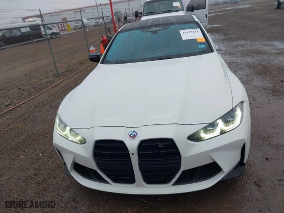 2023 BMW M4 Competition with VIN WBS33AZ04PCM35831, listed as a IAAI auction lot 41429211 with 20,162 mi miles. Bid and sale history available at carsss.com. Image 13.