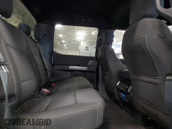 2021 Ford F-150 XL with VIN 1FTFW1E55MFA52455, listed as a Copart auction lot 57447905 with 93,373 mi miles and Salvage title. Bid and sale history available at DreamBid. Image 10.