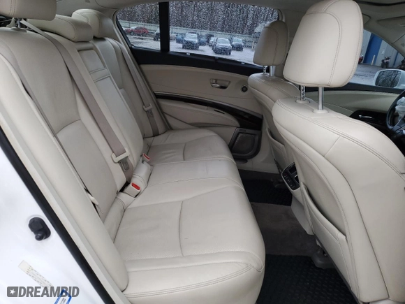 2016 Acura RLX Advance Pkg with VIN JH4KC1F97GC001116, listed as a Copart auction lot 86810424 with 135,029 mi miles and Salvage Title. Bid and sale history available at carsss.com. Image 10.