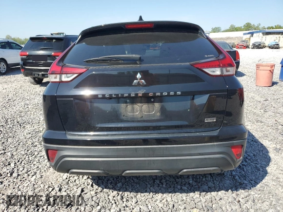 2022 Mitsubishi Eclipse Cross LE z VIN JA4ATVAA3NZ061971, wystawiony jako Copart lot #52570015 z przebiegiem 64 829 mil mil oraz Szkoda całkowita • Salvage title. Historia ofert i sprzedaży dostępna na DreamBid. Obrazek 6.