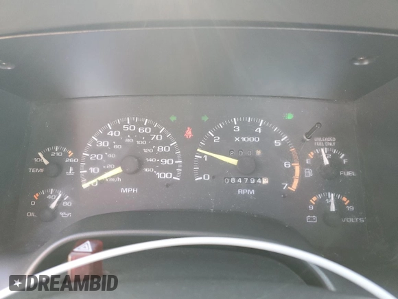1995 GMC Sonoma z VIN 1GTCS144XS8524819, wystawiony jako Copart lot #52608765 z przebiegiem 84 794 mil mil oraz Szkody całkowita. Historia ofert i sprzedaży dostępna na DreamBid. Obrazek 9.