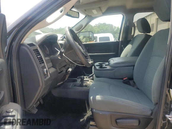 2018 Ram 2500 Tradesman with VIN 3C6UR5HJ4JG117571, listed as a Copart auction lot 56038675 with 65,094 mi miles and Salvage title. Bid and sale history available at DreamBid. Image 7.