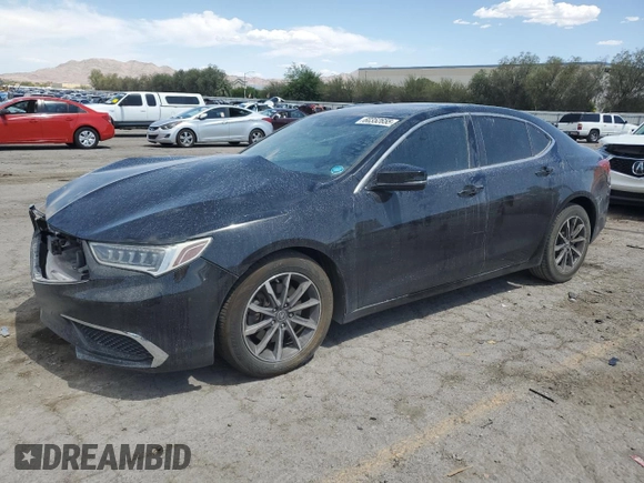 2019 Acura TLX with VIN 19UUB1F36KA006676, listed as a Copart auction lot 60352655 with 94,546 mi miles and Salvage title. Bid and sale history available at DreamBid. Image 1.