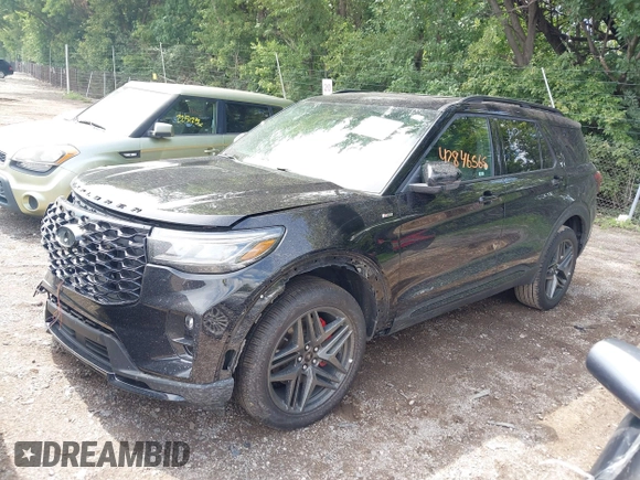 2025 Ford Explorer ST-Line with VIN 1FMUK8KH7SGB38511, listed as a IAAI auction lot 42846565 with 11,936 mi miles and . Bid and sale history available at DreamBid. Image 17.