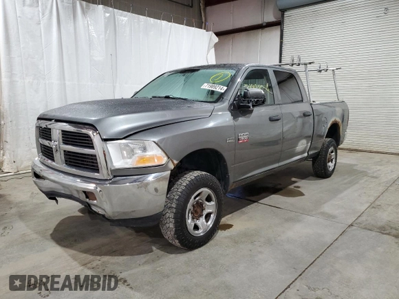 2012 Ram 2500 ST Power Wagon with VIN 3C6TD5CT5CG113230, listed as a Copart auction lot 71989214 with 207,432 mi miles and Clean Title. Bid and sale history available at carsss.com. Image 1.