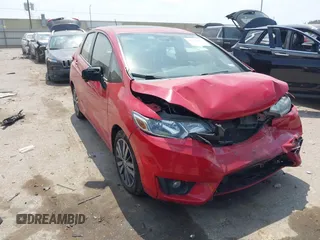 2015 Honda Fit EX-L z VIN 3HGGK5H86FM719146, wystawiony jako IAAI lot #42276633 z przebiegiem 155 515 mil mil oraz . Historia ofert i sprzedaży dostępna na DreamBid. Obrazek 1.