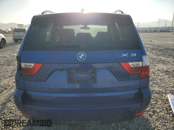 2008 BMW X3 3.0si with VIN WBXPC93498WJ16897, listed as a Copart auction lot 52485205 with 235,798 mi miles and Salvage Title. Bid and sale history available at carsss.com. Image 6.
