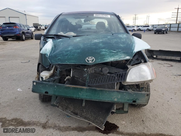 2002 Toyota ECHO with VIN JTDBT123520220105, listed as a Copart auction lot 86913744 with 150,983 mi miles and Salvage Title. Bid and sale history available at carsss.com. Image 5.
