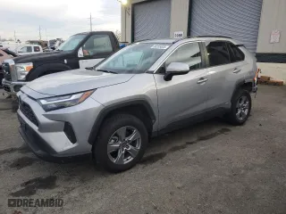 2022 Toyota RAV4 Hybrid XLE with VIN 4T3RWRFVXNU067141, listed as a Copart auction lot 88205605 with 48,754 mi miles and Salvage Title. Bid and sale history available at carsss.com. Image 1.
