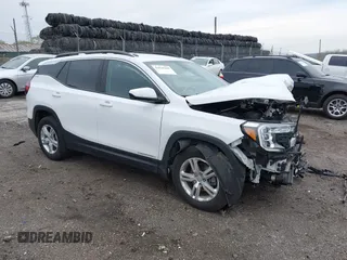 2022 GMC Terrain SLE z VIN 3GKALMEV5NL212091, wystawiony jako IAAI lot #42038289 z przebiegiem 66 721 mil mil oraz . Historia ofert i sprzedaży dostępna na DreamBid. Obrazek 1.
