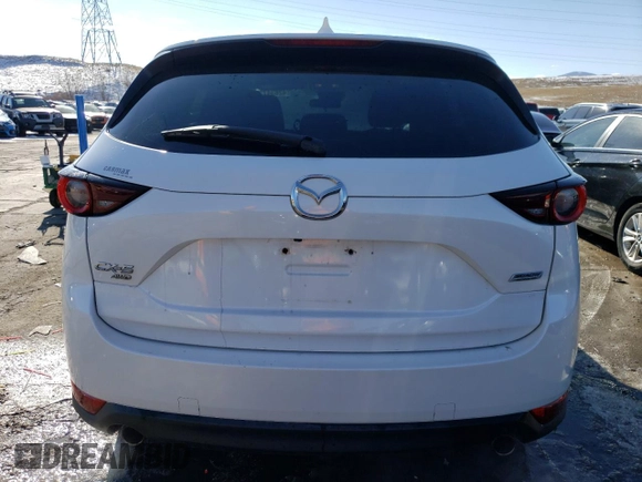 2017 Mazda CX-5 Sport with VIN JM3KFBBL2H0125756, listed as a Copart auction lot 42834725 with 81,433 mi miles and Salvage Title. Bid and sale history available at carsss.com. Image 6.