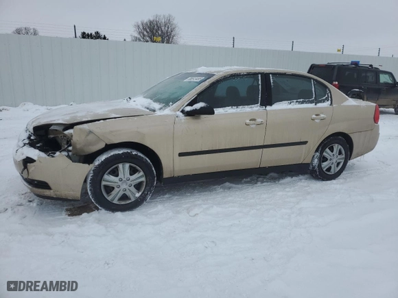 2004 Chevrolet Malibu with VIN 1G1ZS52FX4F205823, listed as a Copart auction lot 88513455 with 125,526 mi miles and Clean Title. Bid and sale history available at carsss.com. Image 1.