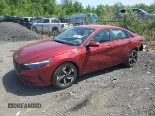 2023 Hyundai Elantra SEL with VIN KMHLS4AG9PU590286, listed as a Copart auction lot 54847175 with 27,760 mi miles and Salvage title. Bid and sale history available at DreamBid. Image 1.