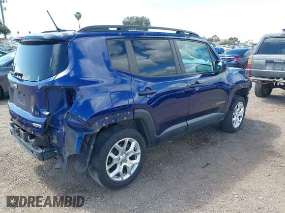 2017 Jeep Renegade Latitude with VIN ZACCJBBB8HPG59308, listed as a IAAI auction lot 42058141 with 175,912 mi miles and . Bid and sale history available at DreamBid. Image 4.