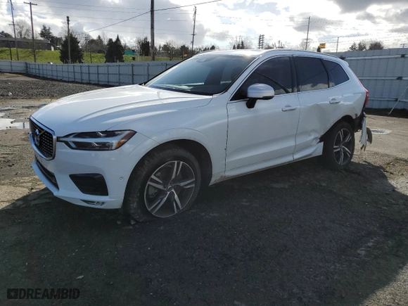2019 Volvo XC60 R-Design with VIN YV4A22RM8K1333427, listed as a Copart auction lot 45726494 with 43,463 mi miles. Bid and sale history available at carsss.com. Image 1.