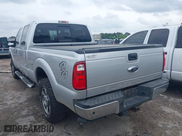 2015 Ford F-250 Lariat with VIN 1FT7W2B6XFEB03755, listed as a IAAI auction lot 42147048 with 100,239 mi miles and . Bid and sale history available at DreamBid. Image 3.
