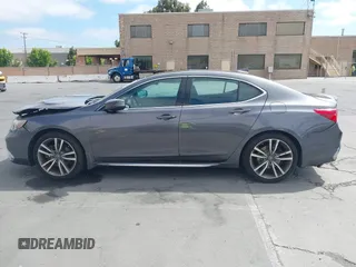 2020 Acura TLX Advance with VIN 19UUB3F8XLA002011, listed as a IAAI auction lot 42687511 with 85,540 mi miles and . Bid and sale history available at DreamBid. Image 14.