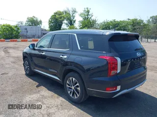2022 Hyundai Palisade SEL with VIN KM8R24HE8NU439161, listed as a IAAI auction lot 42401797 with 86,436 mi miles and . Bid and sale history available at DreamBid. Image 3.