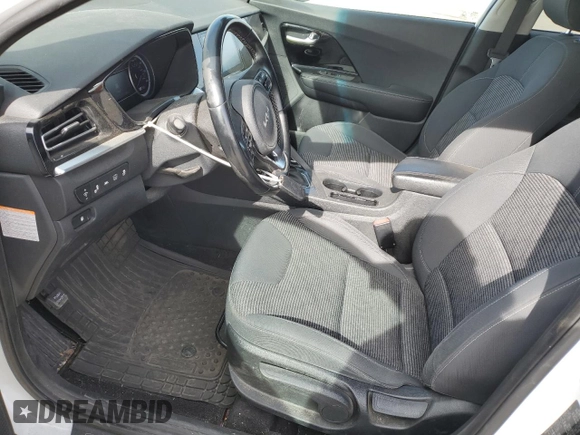 2022 Kia Niro LXS SE with VIN KNDCB3LC1N5527702, listed as a Copart auction lot 80160854 with 35,937 mi miles and Salvage Title. Bid and sale history available at carsss.com. Image 7.