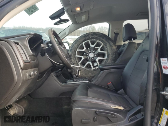 2015 GMC Canyon 4WD SLE with VIN 1GTG6BE34F1165547, listed as a Copart auction lot 43930715 with 124,970 mi miles and Salvage Title. Bid and sale history available at carsss.com. Image 7.