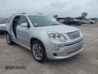 2012 GMC Acadia Denali with VIN 1GKKRTED4CJ151227, listed as a IAAI auction lot 42130626 with 174,301 mi miles and . Bid and sale history available at DreamBid. Image 1.