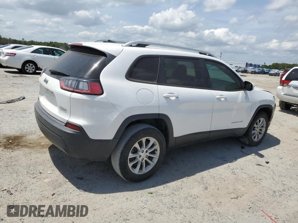 2020 Jeep Cherokee Latitude with VIN 1C4PJMCB8LD579560, listed as a Copart auction lot 54361135 with 116,149 mi miles and Salvage Title. Bid and sale history available at carsss.com. Image 3.