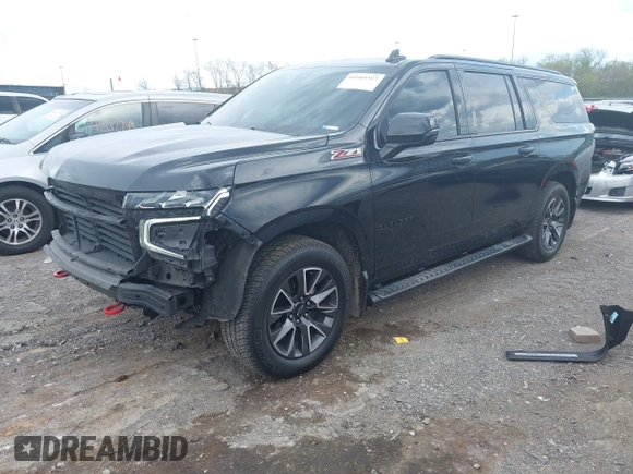 2022 Chevrolet Suburban z VIN 1GNSKDKL5NR218592, wystawiony jako IAAI lot #41989302 z przebiegiem 184 080 mil mil oraz . Historia ofert i sprzedaży dostępna na DreamBid. Obrazek 2.