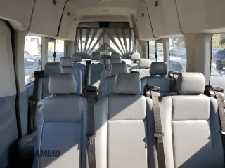 2019 Ford Transit Passenger XL with VIN 1FBVU4XMXKKA49423, listed as a Copart auction lot 52590185 with 183,289 mi miles and Clean Title. Bid and sale history available at DreamBid. Image 10.