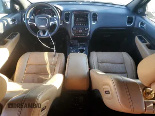2015 Dodge Durango Citadel with VIN 1C4RDHEG2FC702604, listed as a Copart auction lot 82533594 with 135,798 mi miles and Salvage title. Bid and sale history available at DreamBid. Image 8.