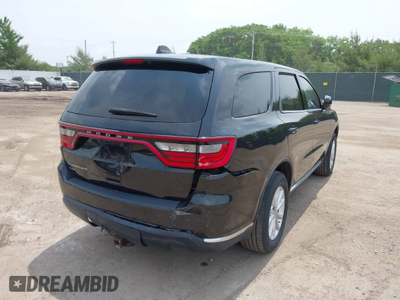 2015 Dodge Durango SXT with VIN 1C4RDJAG3FC161270, listed as a IAAI auction lot 42460444 with 112,633 mi miles and . Bid and sale history available at DreamBid. Image 6.